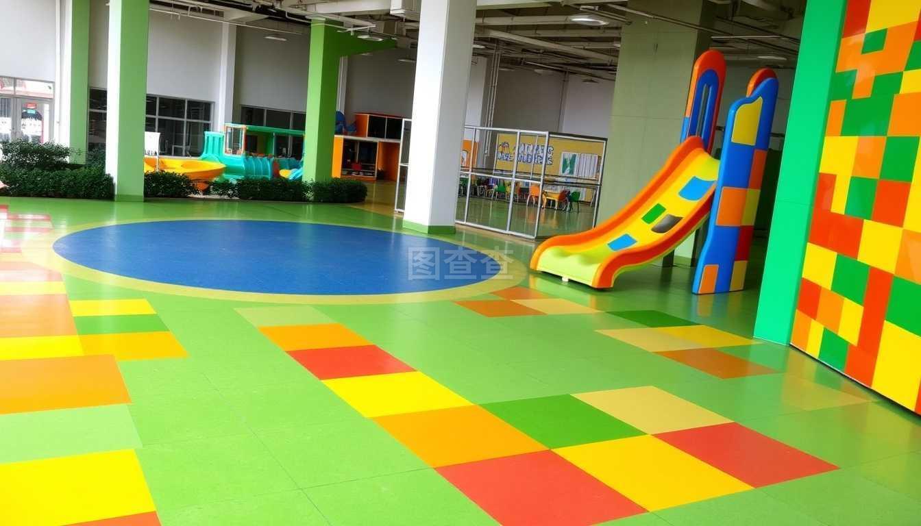 幼兒園懸浮拼裝地板