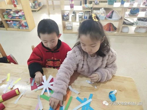 寧陽大地金橋幼兒園春節系列活動之五 年貨鋪子商品創作